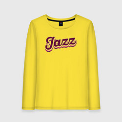 Женский лонгслив Джаз вайб