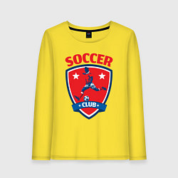 Женский лонгслив Sport soccer club