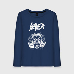 Женский лонгслив Slayer rock dog