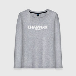 Женский лонгслив Надпись: с нами Бог с 882 года