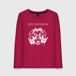 Женский лонгслив Joy Division rock dog