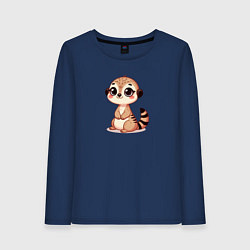 Женский лонгслив Милый сурикат