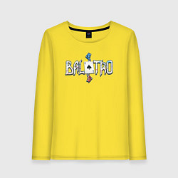 Женский лонгслив Balatro logotype