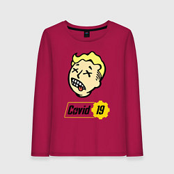 Женский лонгслив Vault boy - covid 19