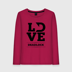 Женский лонгслив Deadlock love classic