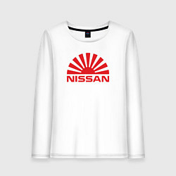 Женский лонгслив Nissan car