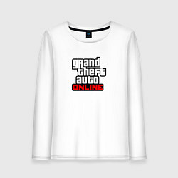 Женский лонгслив GTA online logo game