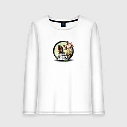 Женский лонгслив Grand Theft Auto V logotype