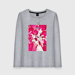 Женский лонгслив Big bang в ярких красных костюмах