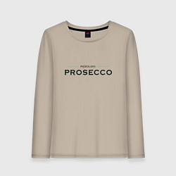Женский лонгслив Prosecco mood original