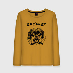 Женский лонгслив Garbage - rock dog