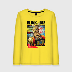 Женский лонгслив Blink 182 band