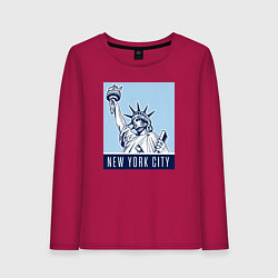 Женский лонгслив New York style