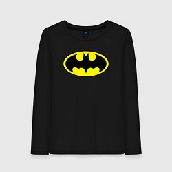 Женский лонгслив Batman logo