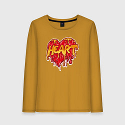 Женский лонгслив Honey heart