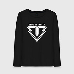 Женский лонгслив Big bang logo