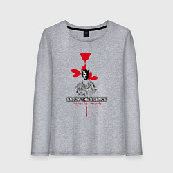 Женский лонгслив Depeche Mode - Enjoy the silence dave