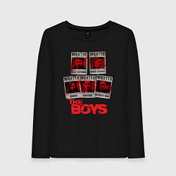 Женский лонгслив Розыск пацанов The boys