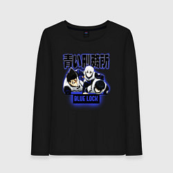 Женский лонгслив Синяя тюрьма Блю Лок персонажи
