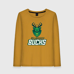 Женский лонгслив Milwaukee Bucks NBA