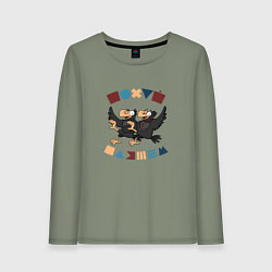 Женский лонгслив Пляшем пофиг