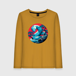 Женский лонгслив Japan serpent