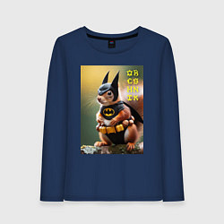 Женский лонгслив Bat squirrel - oreshnik meme
