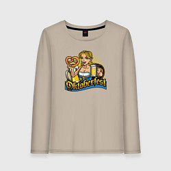Женский лонгслив Oktoberfest girl