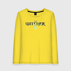 Женский лонгслив The witcher 4 logo