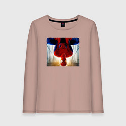 Женский лонгслив Новый человек паук