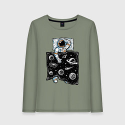 Женский лонгслив Космический сон