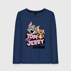 Женский лонгслив Tom and Jerry