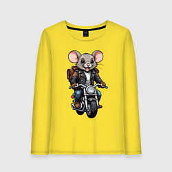 Женский лонгслив Biker mice