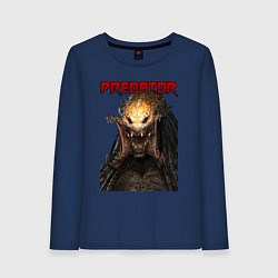 Женский лонгслив Predator scream