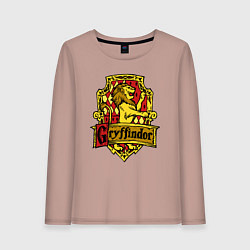 Женский лонгслив Hogwarts - gryffindor logo