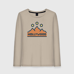 Женский лонгслив Hollywood stars