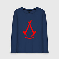 Женский лонгслив Assassins creed - shadows logotype