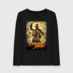 Женский лонгслив Indiana Jones and the dial of destiny