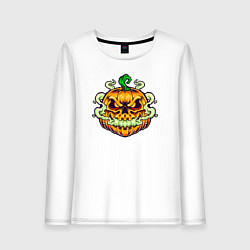 Женский лонгслив Evil pumpkin