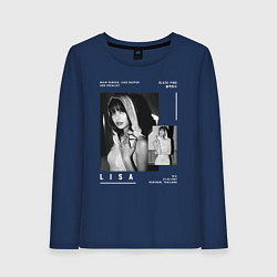 Женский лонгслив Lisa Blackpink