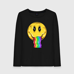 Женский лонгслив Rainbow smile