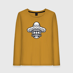 Женский лонгслив Усатый мексиканец