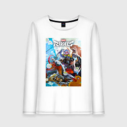 Женский лонгслив Персонажи - Marvel rivals