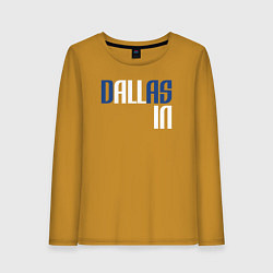 Женский лонгслив Dallas in