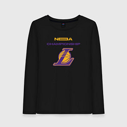 Женский лонгслив Lakers championship