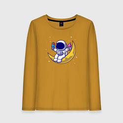 Женский лонгслив Космическое мороженое