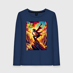 Женский лонгслив Mick Jagger -mountain fantasy