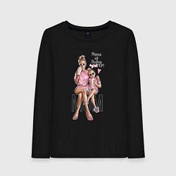 Женский лонгслив Mama of drama