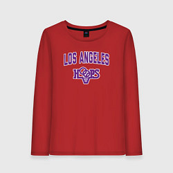 Женский лонгслив Los Angeles hoops