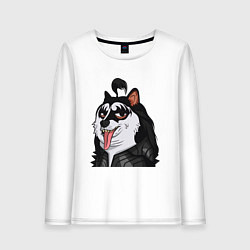 Женский лонгслив NFT Doge - Kiss